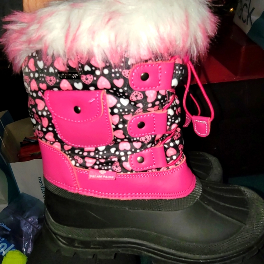 Size 3 - Girls Snow Boots